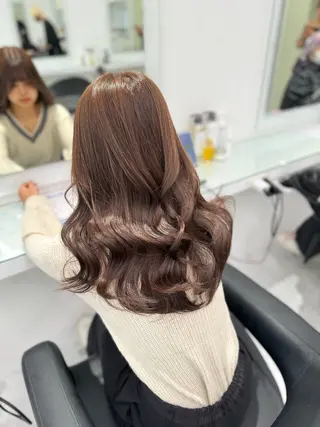 ロング 🫧ハイトーン特化 🐺矢島タツキ🐺のヘアスタイル