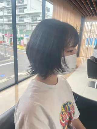 ショート ショート・ボブ 中村俊哉のヘアスタイル