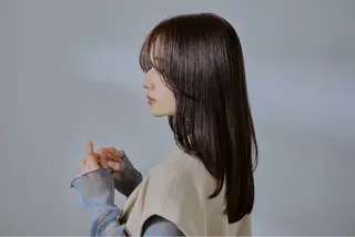 セミロング 兼平大地 inity心斎橋のヘアスタイル