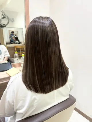 ロング カラー 三川 洋樹のヘアスタイル