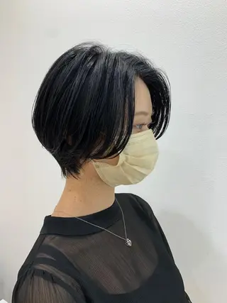 ショート 韓国風/顔周りカット /髪質改善RYOTAのヘアスタイル