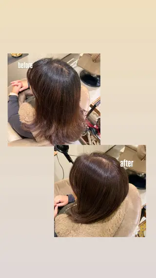 ミディアム COCOMI🌻 湘南T-SITEのヘアスタイル