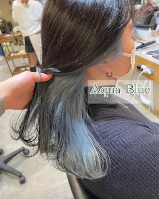 ロング カラー Kana 🍋 ハイトーン【高円寺】のヘアスタイル