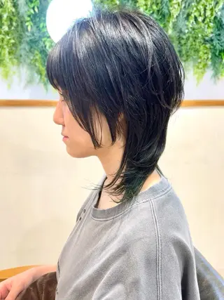 セミロング LucksiMie 銀座店所属・【韓国　レイヤー 髪質改善✨】かずのヘアスタイル