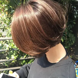 ショート THE DAY所属・AKI HASHIMOTOのヘアスタイル