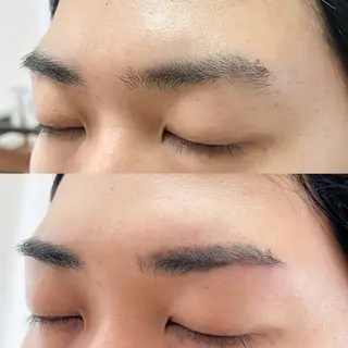 メンズ アイブロウ 岩崎 朋美のマツエク・マツパデザイン