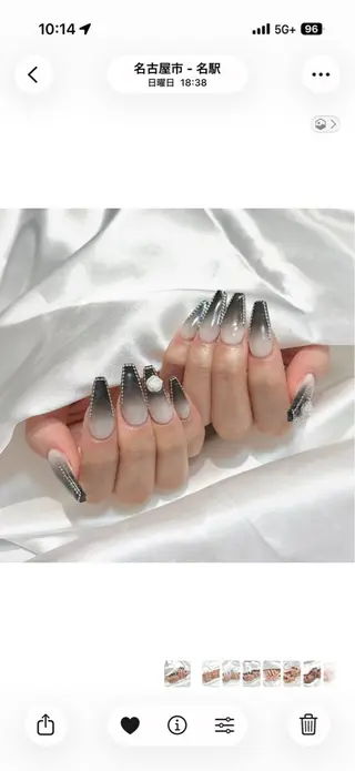 ネイル WISTERIA rirunaのネイルデザイン