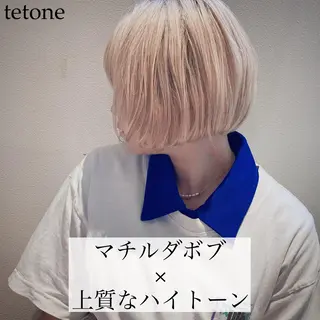 ショート カラー テトネ タカシのヘアスタイル