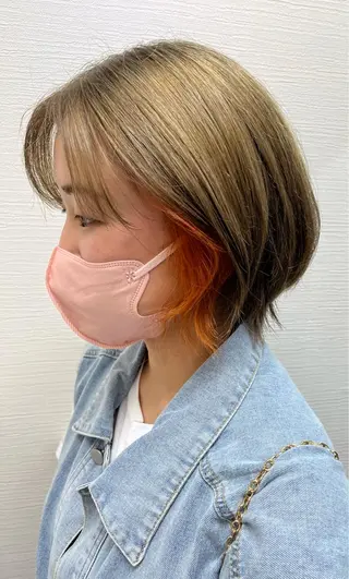ショート カラー MILI HAIR所属・韓国ヘア🇰🇷 RYOTAのヘアスタイル