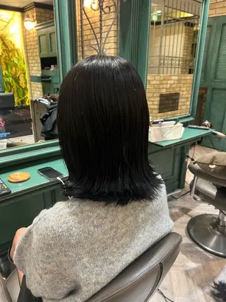 ミディアム LOG武蔵新城所属・口コミ見てください！ ⭐️メンズカット大成のヘアスタイル