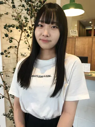 ロング カラー パーマ ヘアアレンジ ❣️倉敷❣️美髪 カラー能登一成のヘアスタイル