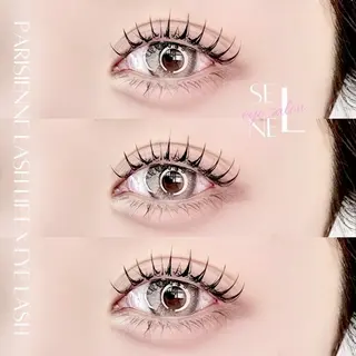 マツエク・マツパ eye＋nano所属・韓国風束感まつ毛🩵 Nozomiのマツエク・マツパデザイン