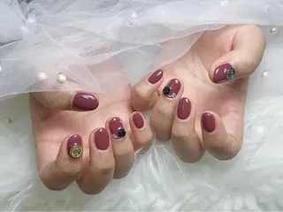 ネイル 【Eclat ｴｸﾗ】nail＆beauty所属・Eclat〔ｴｸﾗ〕 MOEKA𝜗𝜚*のネイルデザイン