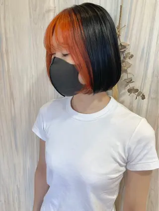 ショート カラー 瀬戸 弘暉のヘアスタイル