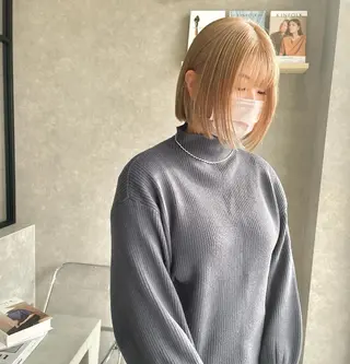 ミディアム mood tatemachiのヘアスタイル