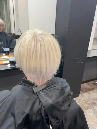 ショート メンズ COEUR🌟 山崎 朋也のヘアスタイル