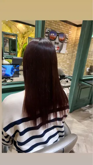 セミロング LOG武蔵新城所属・口コミ見てください! ⭐️メンズカット大成のヘアスタイル