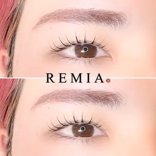 マツエク・マツパ REMIA 横須賀中央所属・REMIA横須賀中央 翁川なぎさのマツエク・マツパデザイン