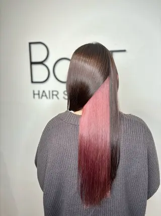 ロング カラー DEST　大宮所属・DEST ゆりかのヘアスタイル