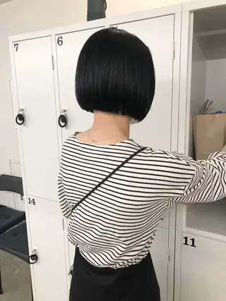 ショート ヘアアレンジ ボブ/ミニボブ/ 立河今日子のヘアスタイル