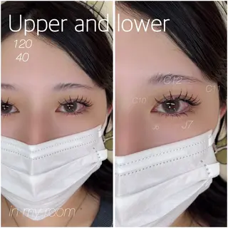 マツエク・マツパ ☽𝘀𝗵𝗶 𝘀𝗵𝗶☽のマツエク・マツパデザイン