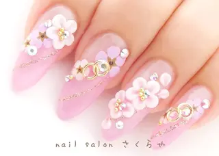 ネイル さくらや❤ パラジェル使用のネイルデザイン