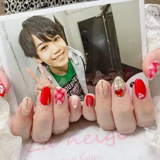 ネイル La neige* yuki 🥯🍑のネイルデザイン