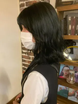 ミディアム カラー Joh/メンズカット /レイヤー/ブリーチのヘアスタイル