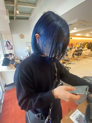 ミディアム カラー 透明感カラーブリーチ 🌼シゲモトアヤ🌼のヘアスタイル