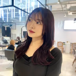 ロング カラー HAIR&NAIL KANAのネイルデザイン