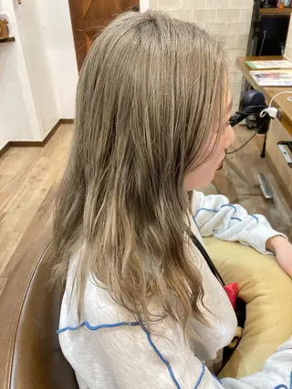 ロング カラー カット特化型 美容師/栗本のヘアスタイル