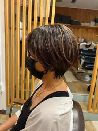 ショート ツイスパ/シャドウ 矢吹俊大郎のヘアスタイル