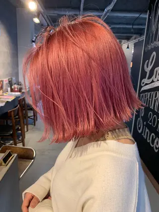 ミディアム カラー メンズヘア/レイヤー /ボブ山内春輝のヘアスタイル