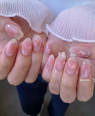 ネイル 3dパーツ/流行り 👧shushu❤️のネイルデザイン