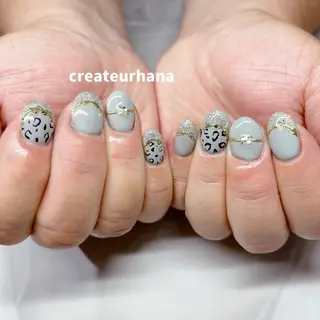 ネイル クレアトゥール華所属・クレアトゥール華 西村のネイルデザイン