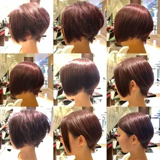 ショート ミヤザキ コージのヘアスタイル