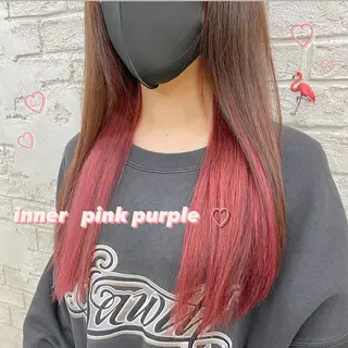 ロング カラー 小顔カット/艶 カラー特化♡MIHOのヘアスタイル