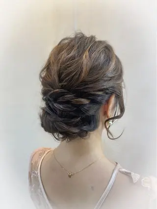 ヘアアレンジ iLuce所属・hair make もりした　ゆうのヘアスタイル