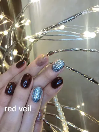 ショート ネイル 長さ出し専門 nynaのネイルデザイン