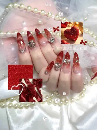 ネイル 🎀Mai 🎀2/1空✩.*のネイルデザイン