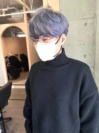 ショート カラー lani ブリーチ /ダブルカラーのヘアスタイル