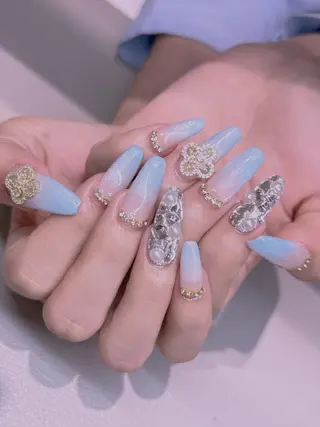 ネイル 長さだし専門店 M2 rikaのネイルデザイン