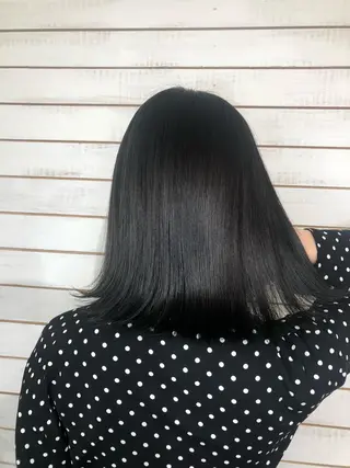 ミディアム カラー 🦋美髪／エクステ 🦋アベイクミのヘアスタイル