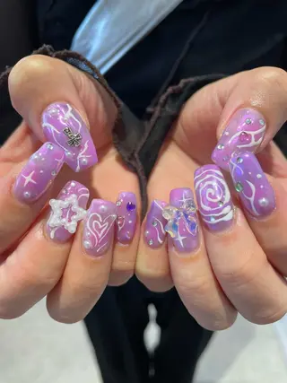 ネイル hair&nail ☯️アイリ☯️のネイルデザイン