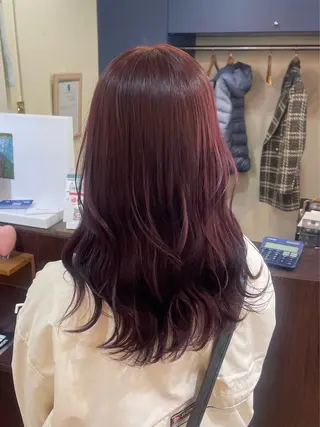 ロング カラー envogue ゆりのヘアスタイル