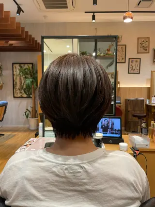 ショート WE RULE 札幌店 【ウィールール 札幌店】所属・✨️大人ショート 髙橋朋花のヘアスタイル