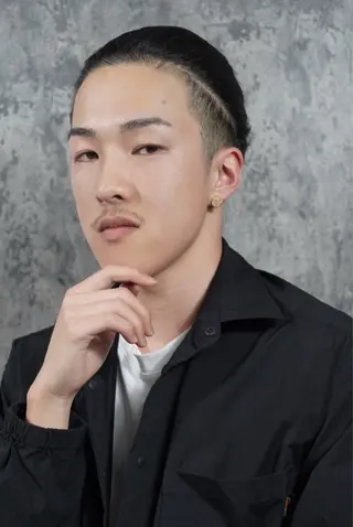 ミディアム メンズ 甲斐 心のヘアスタイル