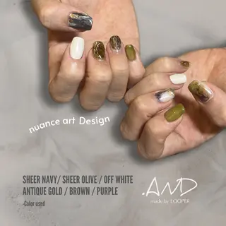 ネイル LOOPER所属・mzh ...のネイルデザイン