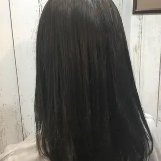 セミロング カラー 金崎 新吾のヘアスタイル