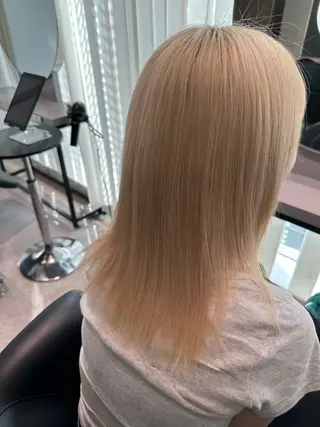 ミディアム 韓国ヘア🎀艶髪 RISAのヘアスタイル